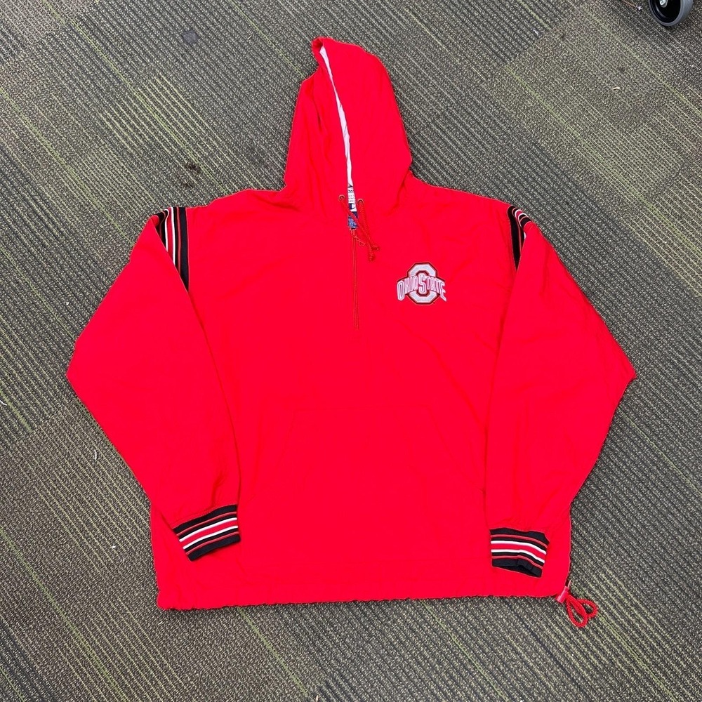 Vintage Ohio State University Jacket Mens Large Red 1990s Champion
